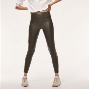 Wilfred / Aritzia Olive leggings size M